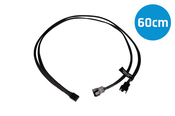 Alphacool y-splitter 4-Pin to 2x 4-Pin PWM 60cm (18678)